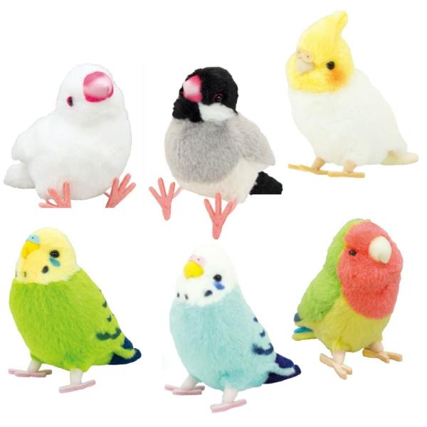 ことりのね 吉徳 ぬいぐるみ セキセイインコ 文鳥 オカメインコ ことりのね 吉徳 ぬいぐるみ セキセイインコ 文鳥 オカメインコ