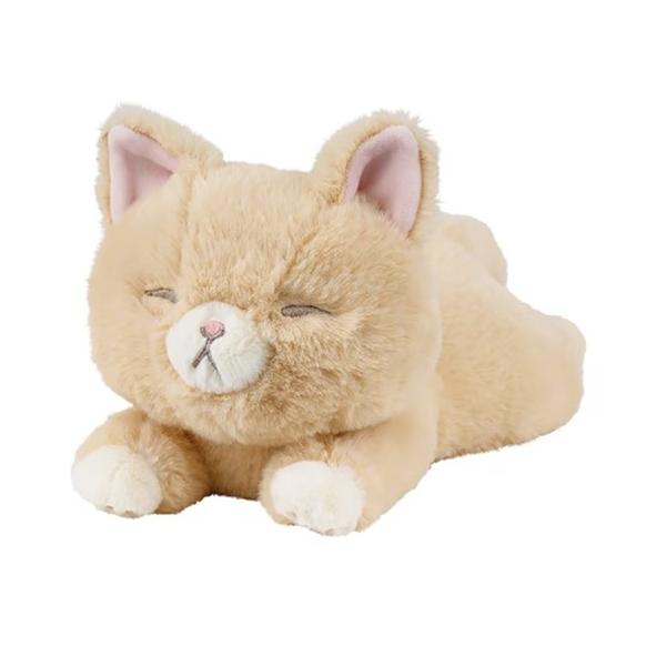 くたっとびより ミニクッション 茶ネコ 猫 ぬいぐるみ ネコ りぶはあと