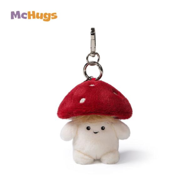 Russula Vinosa Elf  Bag Charm バッグチャーム ぬいぐるみ キノコ きのこ McHugs マックハグス