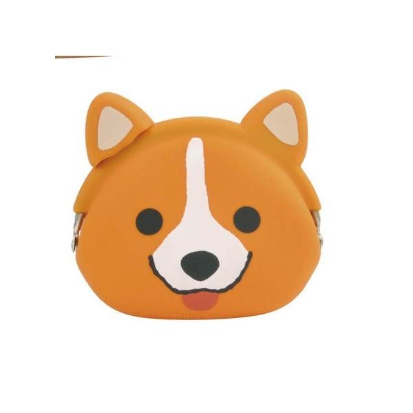 mimi POCHI Friends コーギー シリコン がまぐち 犬 ピージーデザイン