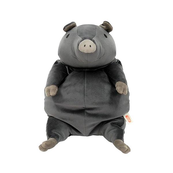 もちぶた Lサイズ アグー豚 ブラック ブタ ぬいぐるみ ぶた もちぶた Lサイズ アグー豚 ブラック ブタ ぬいぐるみ ぶた