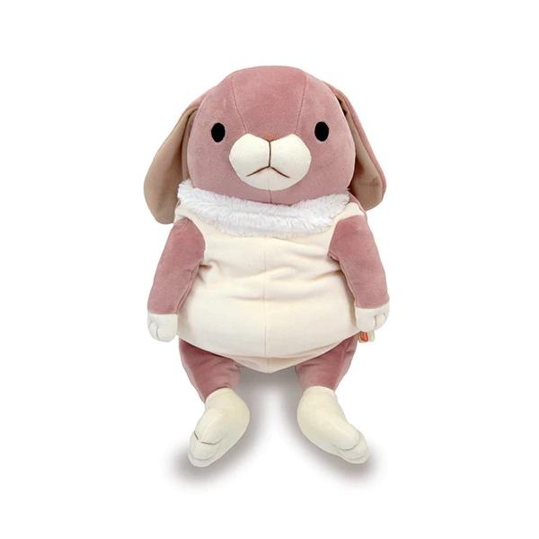 もちうさ ロップイヤー ピンク Lサイズ うさぎ ぬいぐるみ もちうさ ロップイヤー ピンク Lサイズ うさぎ ぬいぐるみ
