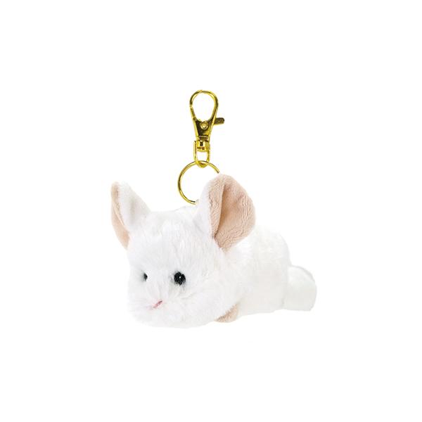 ベイビーアニマルズ キーチェーン チンチラ WH サンレモン ぬいぐるみ