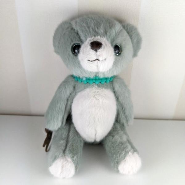 テディベア　パステルグリーンのくまちゃん クマアンドベアープロデュース 推しハグベア ぬいぐるみ