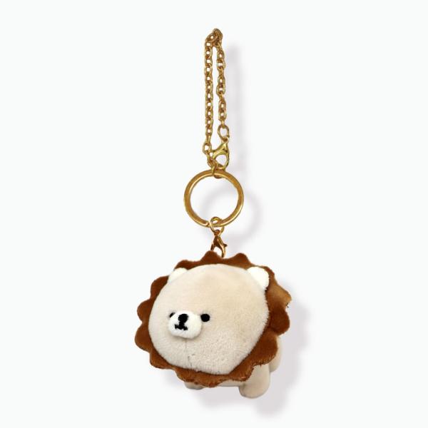 ライオン キーチャーム モフモフレンズ ぬいぐるみ ACCENT