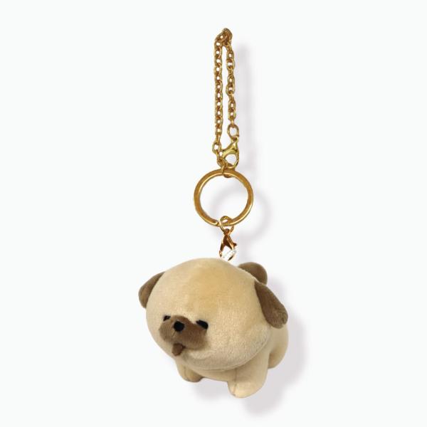 パグ キーチャーム モフモフレンズ ぬいぐるみ 犬 ACCENT mofmofriends