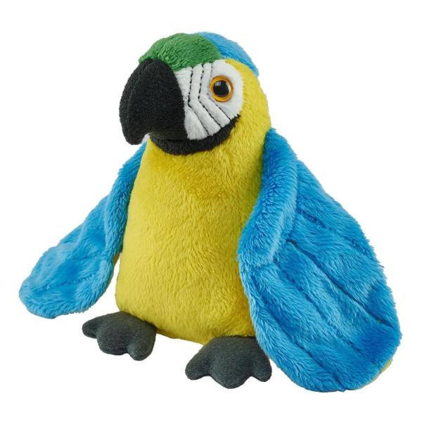 ワイルドリパブリック ポケットキンズ エコ ルリコンゴウインコ ぬいぐるみ 鳥