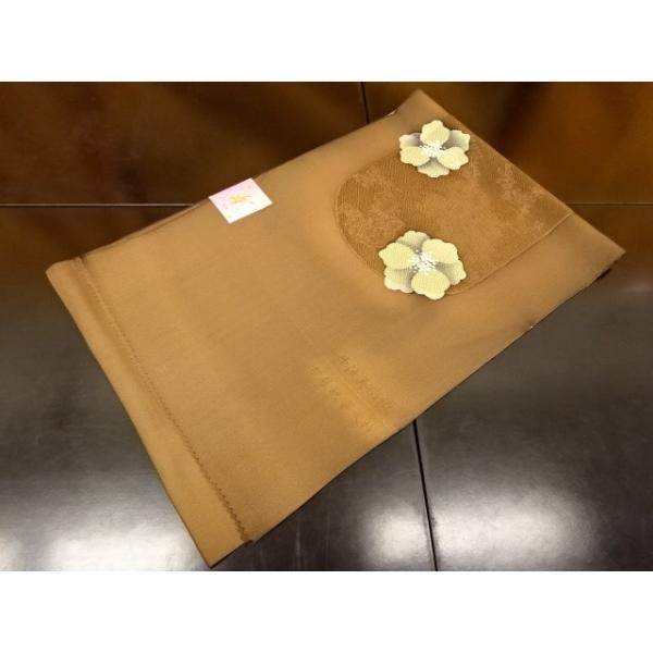 帯揚げ 帯揚 おびあげ No.3-65 ダークブラウン系色地 茶 日本製品 絹100％ 彩 京都府 丹後縮緬 丹後ちりめん 丹後美術織 染色 加工 日本 ろうけつ染め