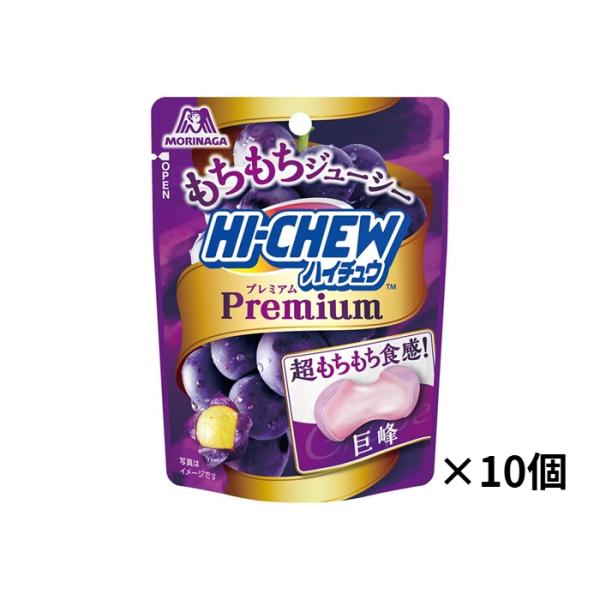 絶妙な柔らかさと噛み応えが織りなす「もちもち食感」と、濃厚でジューシーな果実の味わいで、ほっと一息リフレッシュを促す、プレミアム品質のハイチュウ。香り豊かな巨峰味。発送方法：ポスト投函ご注文前に●ポスト投函発送の商品は全国一律送料無料●商品...