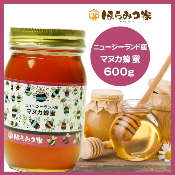 マヌカハニー 600g ニュージーランド スタンダード 送料無料 非加熱 【まとめ買い対象商品】 〔Honey House〕
