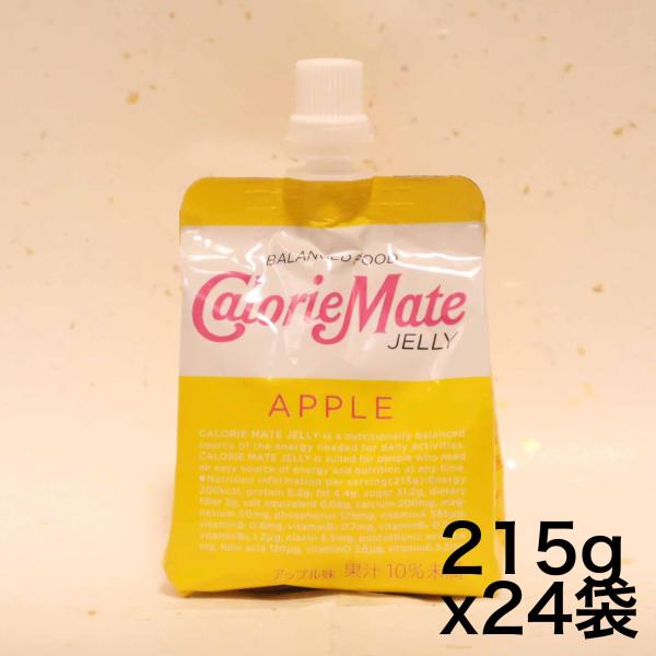 他サイト： 大塚製薬 カロリーメイト ゼリー アップル味 215g×24袋の商品画像