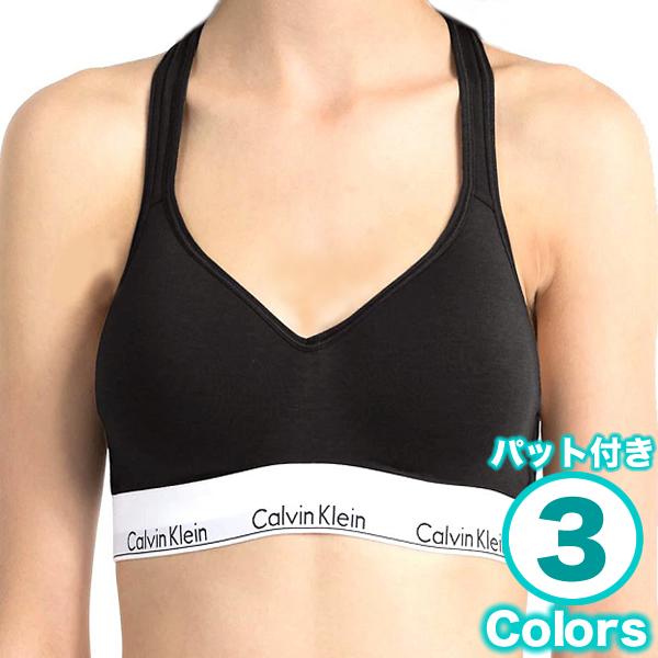 Calvin Klein カルバンクライン パット・カップ付き ブラ モダン Calvin Klein カルバンクライン パット・カップ付き ブラ モダン