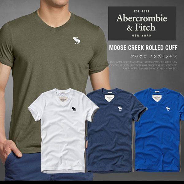 アバクロ Tシャツ アバクロンビーフィッチ AbercrombieFitch Tシャツ メンズ 半袖 M-1138 正規品 本物保証  /【Buyee】 