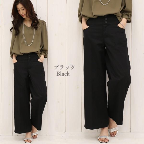 ワイドパンツ 体型カバー レディースファッション ベイカーパンツ ハイウエストパンツ レディース ボトムス コットン 30代 40代 メール便対応可 Buyee Servis Zakupok Tretim Licom Buyee Pokupajte Iz Yaponii