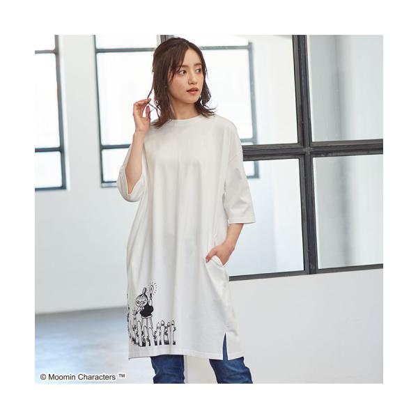 ワンピース 6分袖 オーガニックコットン 綿100 Uvカット レディース 春 夏 Honeys ハニーズ ムーミンクルーワンピース Buyee Buyee Japanischer Proxy Service Kaufen Sie Aus Japan