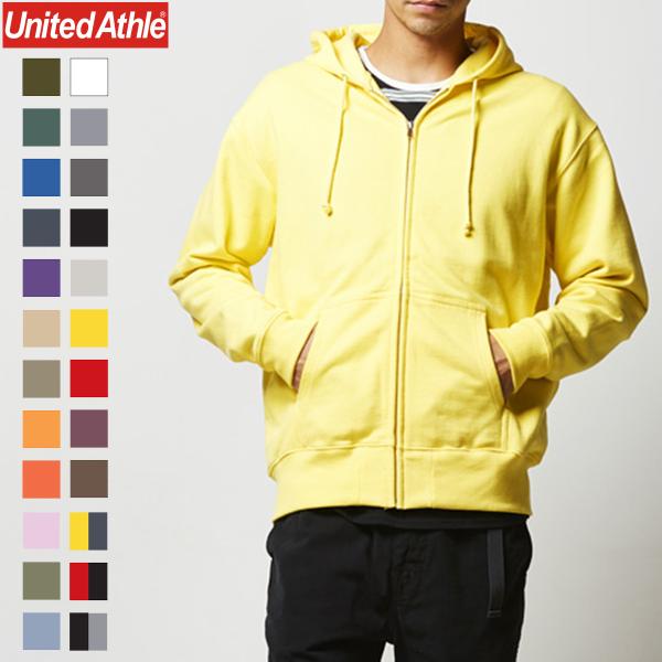 他サイト： パーカー スウェット フルジップ フード付き メンズ レディース キッズ フーディ 裏パイル 厚手 ユナイテッドアスレ 10.0オンス 5213の商品画像