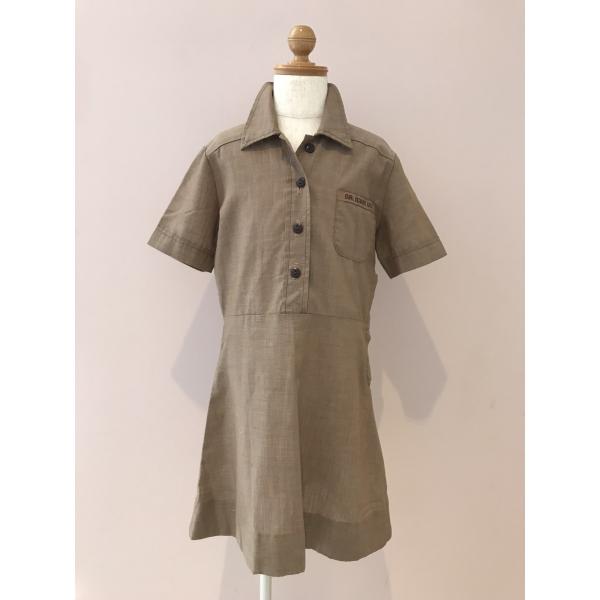 最新人気 アメリカ買付ヴィンテージ子供服専門店 ヴィンテージ ハニーサプライ Supply Honey 130 1 旅行 キッズ 女の子 かわいい ボーイスカウト アメカジ ドレス 70年代 60年代 ワンピース ガールスカウト 子ども服