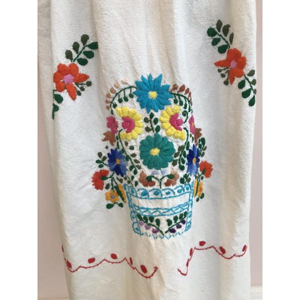 メキシカン ワンピース ヴィンテージ 古着 メキシコ メキシカンドレス ホワイト 白 民族 刺繍 女の子 ビンテージ キッズ 子供服 110 1 Honey Supply Buyee Buyee Japanese Proxy Service Buy From Japan Bot Online