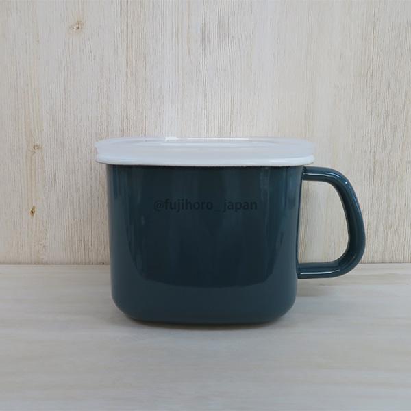 安心のメーカー直販 琺瑯 保存容器 富士ホーロー 角型 みそポット 容器