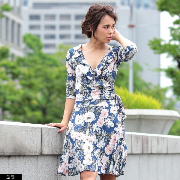 柄が選べる ワンピース インポート インポートワンピース Aライン カシュクール 花柄 M L Buyee Buyee Japanese Proxy Service Buy From Japan Bot Online