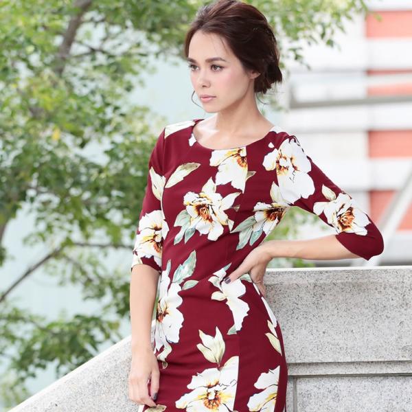 Laワンピース インポート ワンピース レディース S M L 大きいサイズ 小さいサイズ レッド Buyee 日本代购平台 产品购物网站大全 Buyee一站式代购 Bot Online