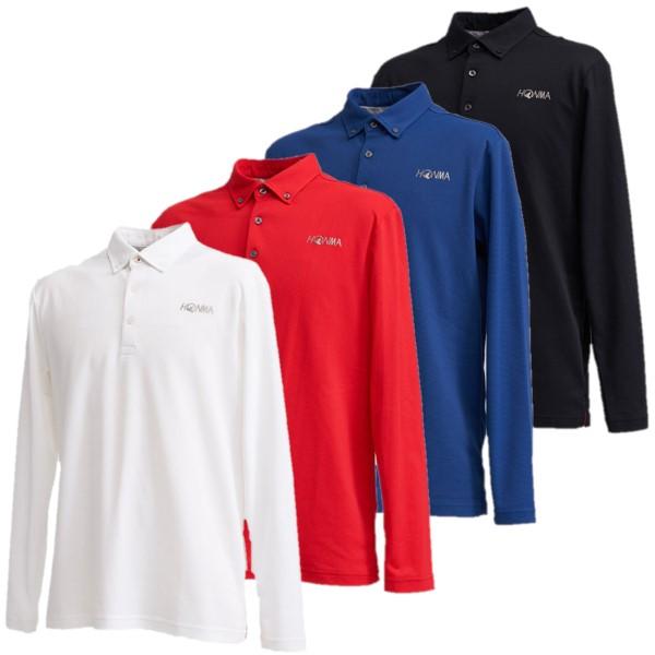 本間ゴルフ ボタンダウン 長袖 シャツ メンズ ウェア アパレル ホンマ  