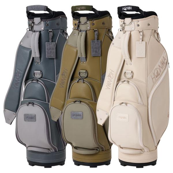 HONMA ゴルフキャディバッグ 9インチ ホワイト/ブラック ホンマ キャディバッグ ホワイト／HONMA 本間ゴルフ 白 9型