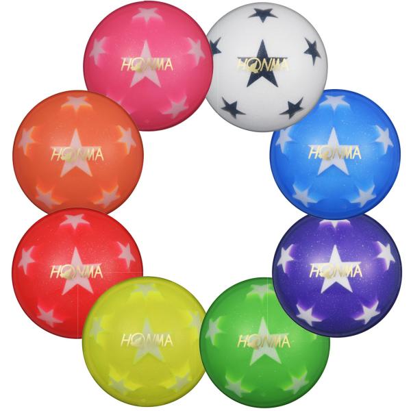 本間ゴルフ パークゴルフ ボール スターヴィア 2026年モデル 全8色 HONMA PARK GOLF BALL STARVIA