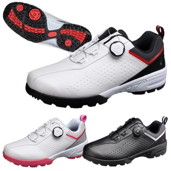 本間ゴルフ シューズ メンズ レディース 幅広 3E ダイヤル式 スパイク