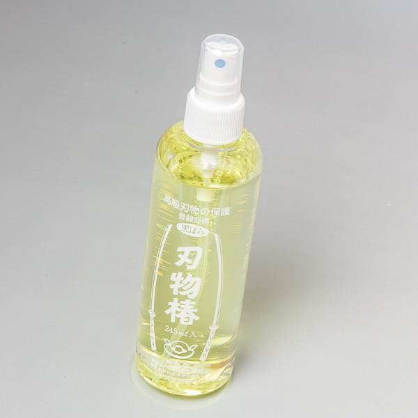 製品仕様■サイズ：高さ 190ml■内容量：245ml■用途：刃物の錆止め用■特徴：植物性なので安心安全です。調理用料理包丁のお手入れ保存にも、無臭の不乾油ですので最適です。日本刀、高級刃物のお手入れと保存にお使いいただけます。80余年の経...