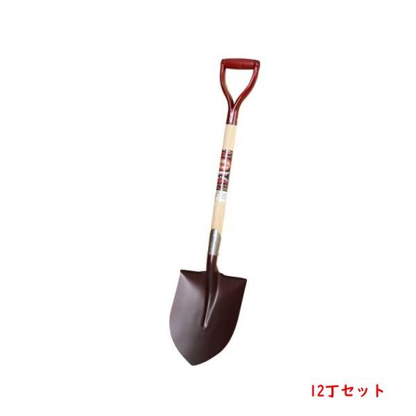 スコップ トンボロイヤル 木柄 丸 剣先 12本組 雪かき 除雪 ほんまもん ヤフーショップ 通販 Yahoo ショッピング