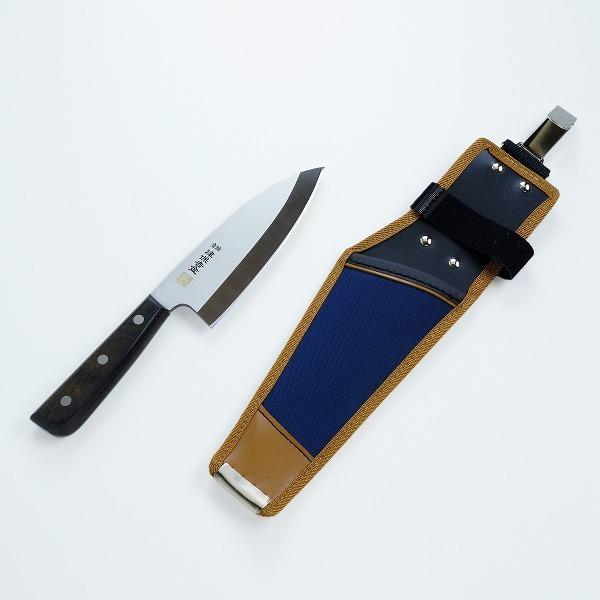 出刃包丁 165mm 専用ケース付き H56-06 フジタケ ステンレス ツバ付 出刃包丁 165mm（岐阜県関市