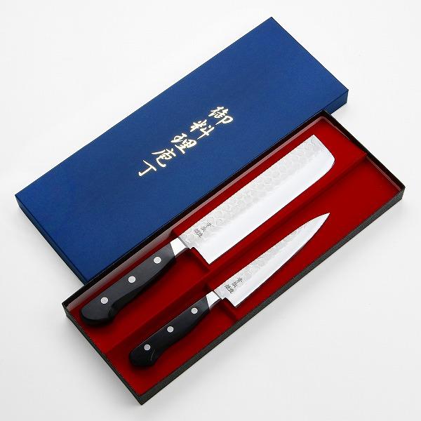 名入れ無料 包丁セット 2本組 ペティナイフ 135mm & 菜切包丁 名入れ無料 包丁セット 2本組 ペティナイフ 135mm & 菜切包丁