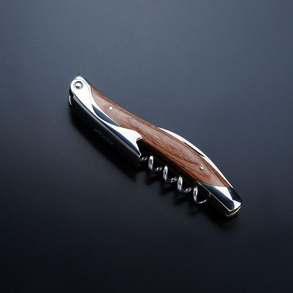 ATHRO アスロ ソムリエナイフ 紫タガヤサン 純正本皮ケース付 極美品 ATHRO アスロ ソムリエナイフ 紫タガヤサン 純正本皮ケース付 極