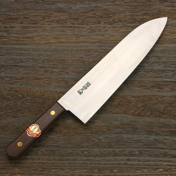 源 助久 牛刀 240mm 巾広 SK鋼 ローズ柄 : ほんまもん ヤフーショップ