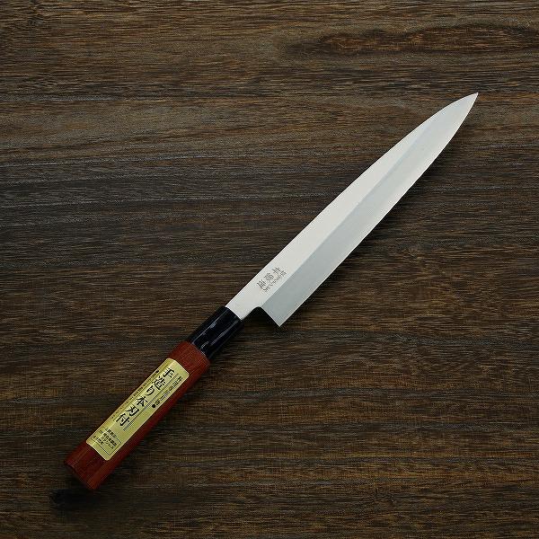 柳刃包丁270mm 本鍛造複合ステンレス 手造り本刃付け : ほんまもん