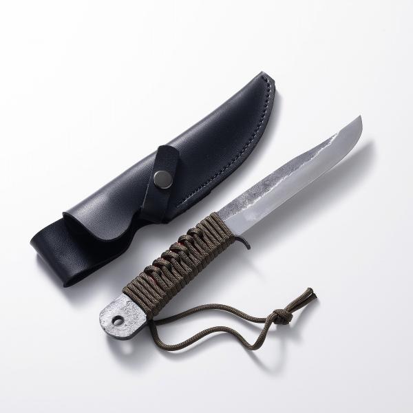 フィッシングキャンプ用品 ナイフ刃の厚さ2mm　ハンドルの厚さ約18mm courage_ladtools004