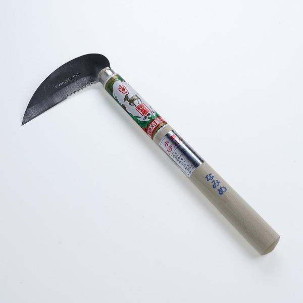 稲荷鹿 小鎌 120mm ステンレス 波刃付き : ほんまもん ヤフー