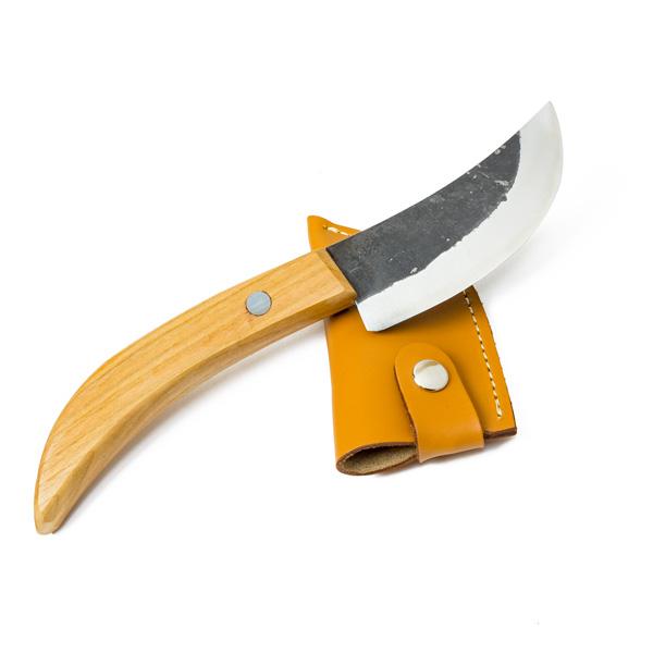 <新品>日本鋼 皮剥ぎ包丁 5寸　特殊包丁 honmamon_4582243659215