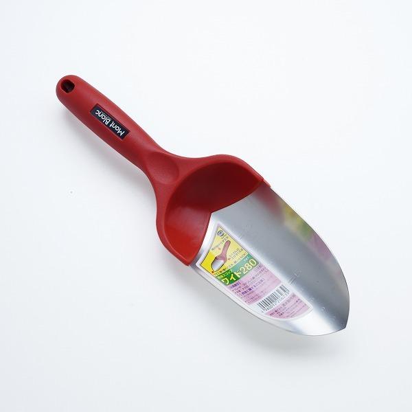 製品仕様■サイズ：全長約280mm刃部 長さ約153mm 幅約82mm柄部 長さ約130mm 幅約25mm■重量：約172g■材質：刃部 ステンレス鋼柄部 ナイロン（グラスファイバー入り）■製造：日本製■特徴：刃部の幅が広くたくさんの土がす...