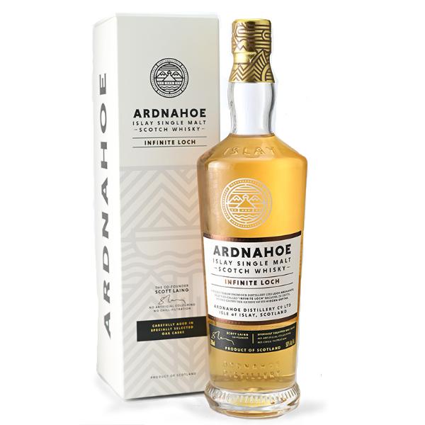ウイスキー アードナッホー インフィニット ロッホ 船便 [ARDNAHOE SECOND RELEASE INFINITE LOCH BY SEA] 50% 700ml / 正規 アードナッホー蒸溜所 【箱入】
