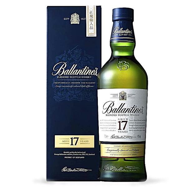 バランタイン　17年　箱付き　未開栓 Ballantine's 【正規品】ウイスキー バランタイン 17年 40% / 700ml