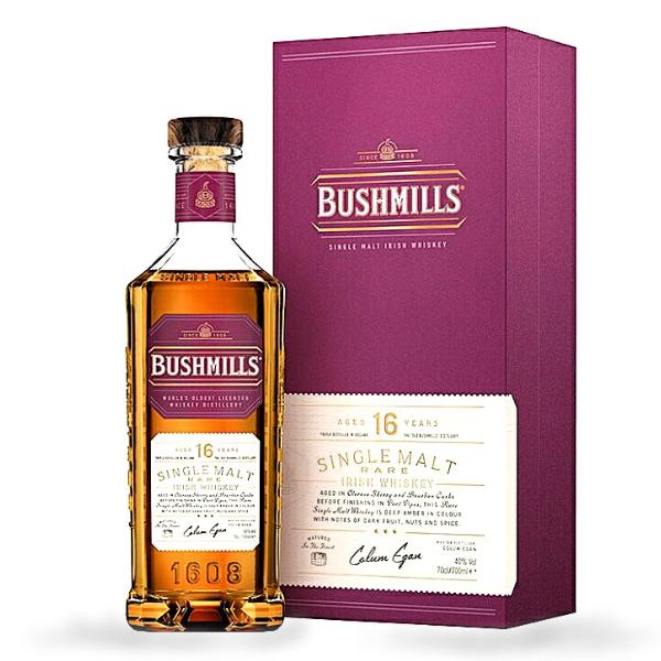 ウイスキー ブッシュミルズ シングルモルト 16年 40% 700ml / 並行 直輸入【箱入】