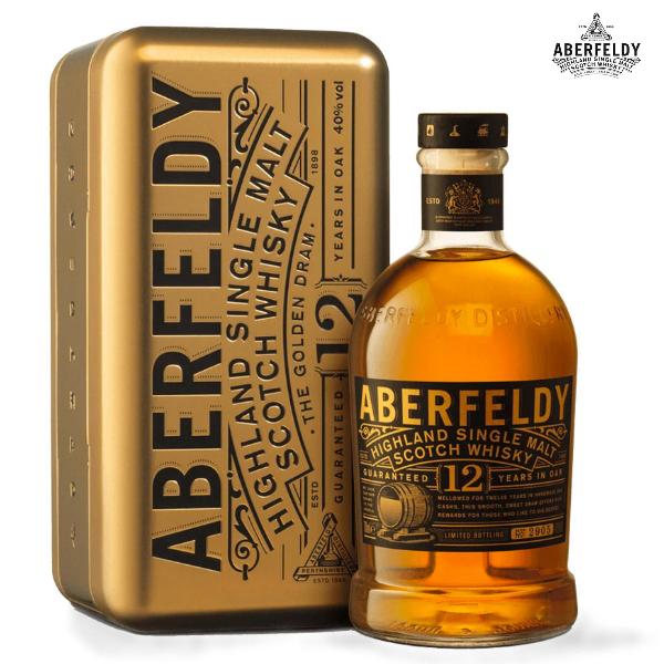 ウイスキー アバフェルディ 12年 ゴールドバー 40% 700ml / 並行 直輸入 アバフェルディ蒸溜所 【箱入】