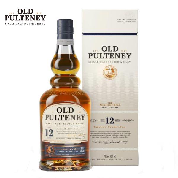 ウイスキー オールドプルトニー 12年 40% 700ml / 正規 プルトニー蒸溜所 【箱入】