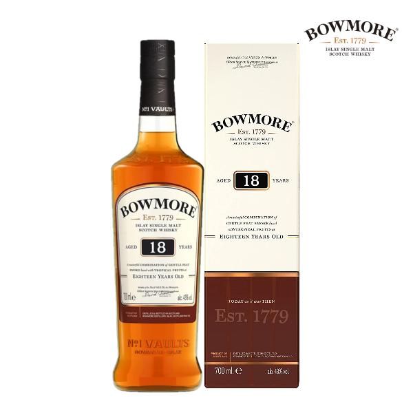 ボウモア ウイスキー 18年 43% 700ml / 並行 直輸入 ボウモア蒸溜所