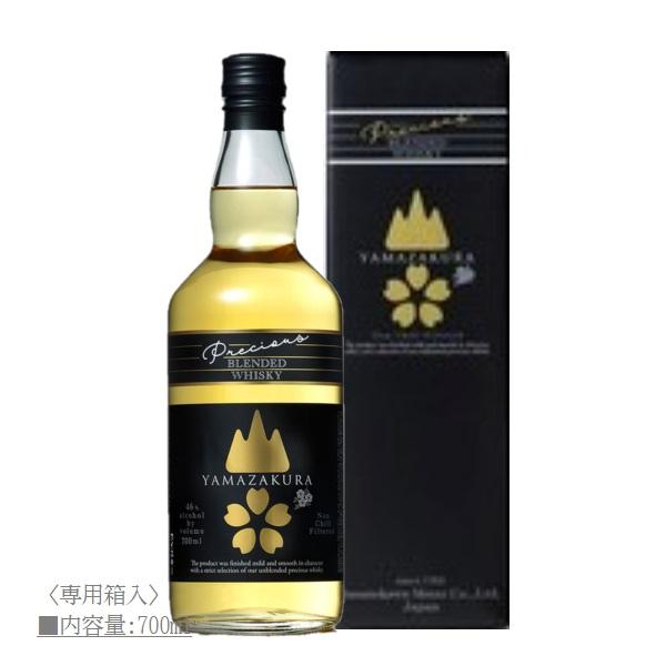 ブレンデッド ウイスキー 山桜 プレシャス 46% 700ml / 笹の川 ブレンデッド ウイスキー 山桜 プレシャス 46% 700ml / 笹の川