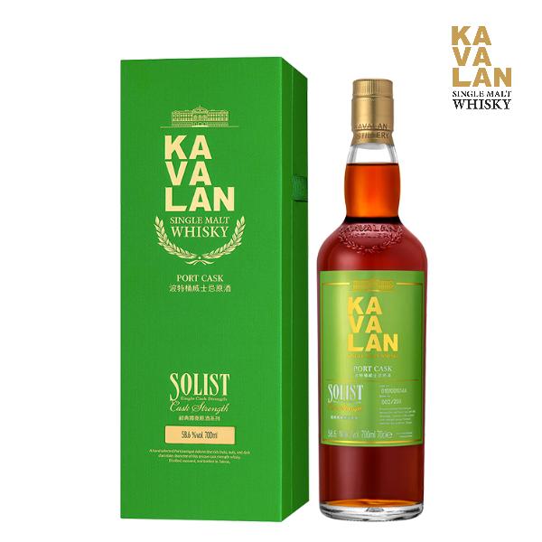 ウイスキー カバラン ソリスト ポートカスク カスクストレングス Kavalan Solist Port Single Cask Strength 57.1% 700ml /並行 直輸入 【箱入】