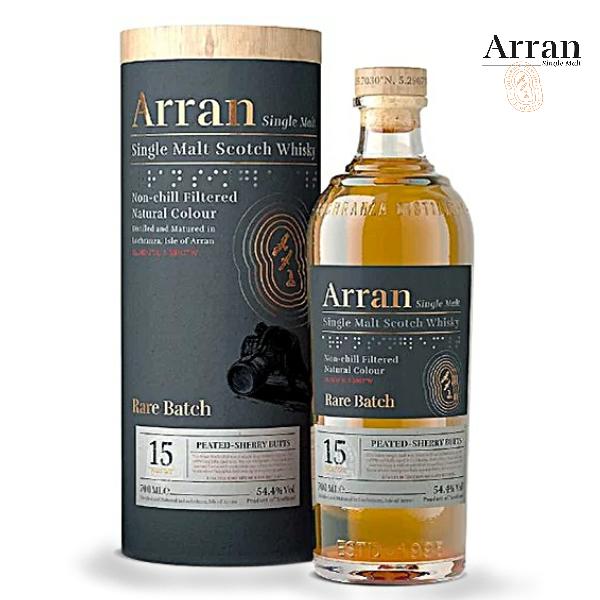 ウイスキー アラン レアバッチ 15年 ピーテッド シェリーバット 700ml