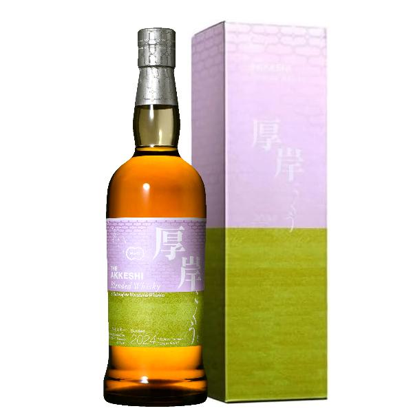 厚岸 2024 ブレンデッドウイスキー 穀雨 (こくう) 48% 700ml / 厚岸